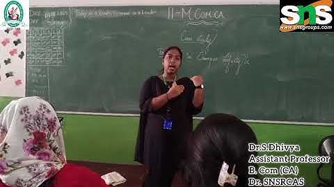 Case study / IoT in College campus/ SNS institutions