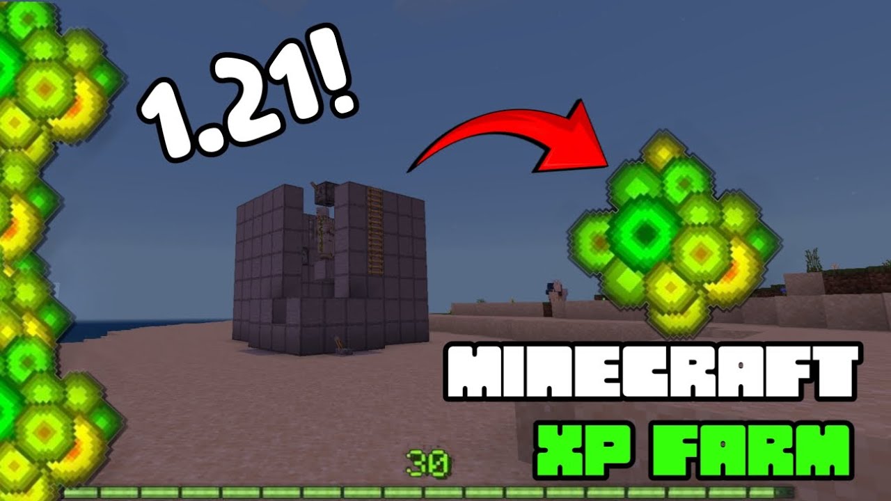 EASY 1.21 AUTOMATIC Xp FARM TUTORIAL in Minecraft Bedrock(MCPE/Xbox/PS ...