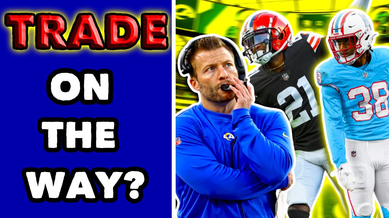 Sean McVay Drops a Huge Hint About Potential Rams Trade!