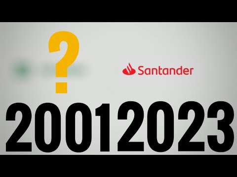 Ewolucja loga Santander (Polska🇵🇱) (2001-2023)