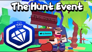 Pls Donate - How to Get Diamond Donor Badge & Booth (Roblox The Hunt Event)