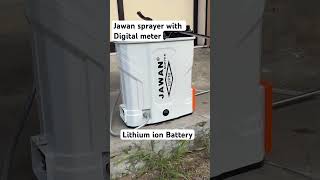 Jawan battery sprayer double motor with digital meter