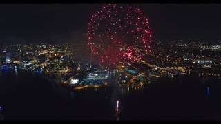 Baltimore Fireworks - July 4, 2017 (4K)