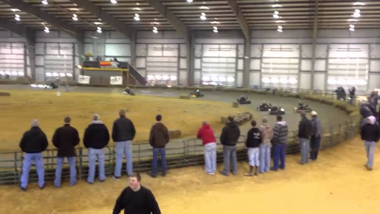 Liberty ky ag expo indoor kart racing 12/17/11 (lightning valley