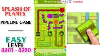 Splash of Plants | EASY | Level 8201 - 8250 Walkthrough | SkillGameWalkthrough screenshot 5