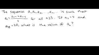 GMAT Question of the Day: Arithmetic: Sequences and Series