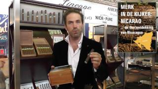 Didier Houvenaghel of Nicarao presents 'Nicarao Exclusivo Reserva 2014' @Intertabac 2014