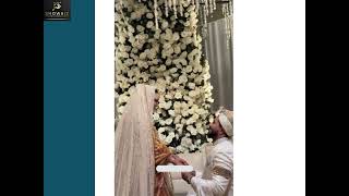 Momina Iqbal stuns in golden bridal look as Nikah video break the Internet 