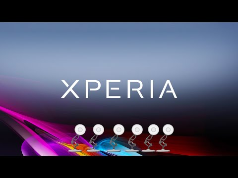 Six Luxo Lamps Spoof Xperia Logo 