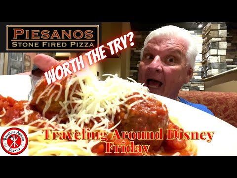 Traveling Around Disney Goes to Piesanos Stone Fired Pizza | Disney Area Restaurant Review