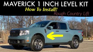 Player Profile FORD MAVERICK 1 INCH LEVEL KIT INSTALL HOW TO