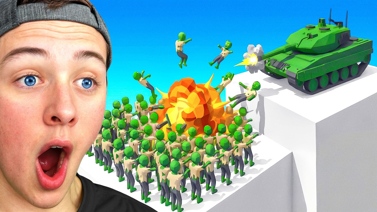 ZOMBIES vs MILITARY in TABS