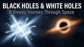 Black Holes &amp; White Holes Explained | Relaxing Space Facts to Fall Asleep To (Deep Sleep)