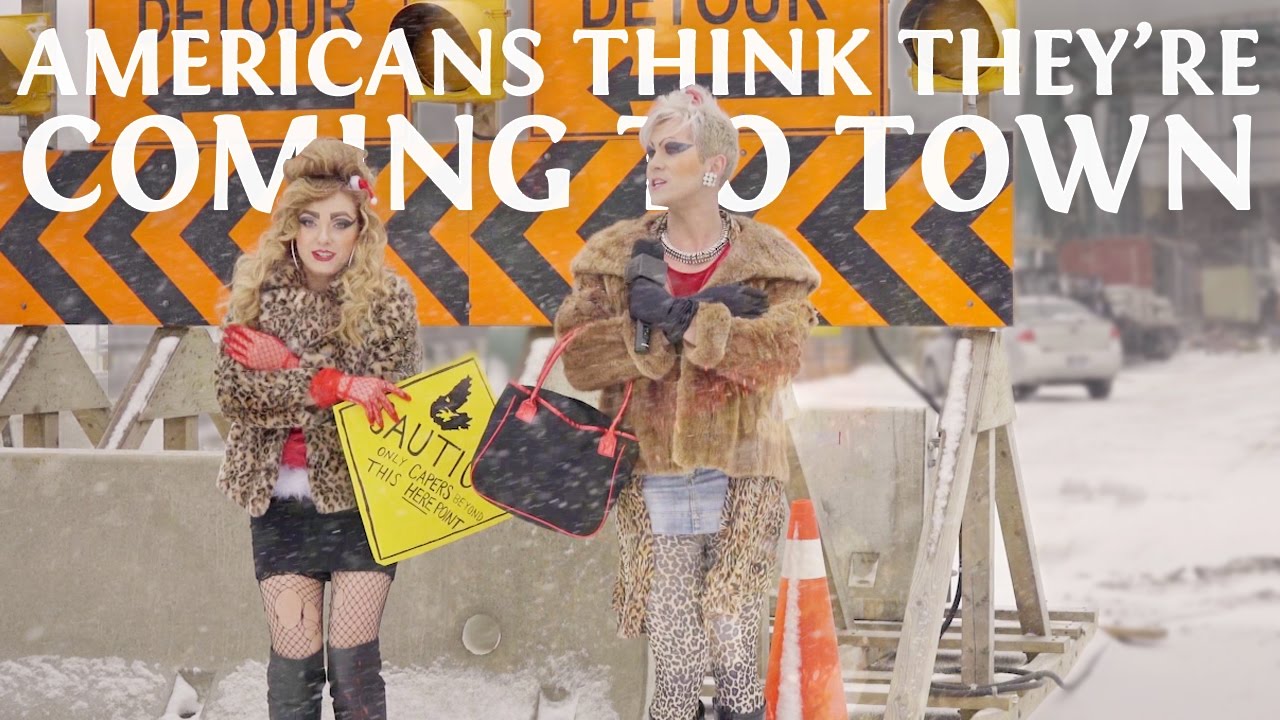 mr. doodle Americans think they're coming to town (Cape Breton Christmas song)