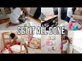 ULTIMATE GET IT ALL DONE! CAR SEAT DEEP CLEAN, ORGANIZING, LAUNDRY, AMAZON/GROCERY HAUL &amp; BDAY CRAFT