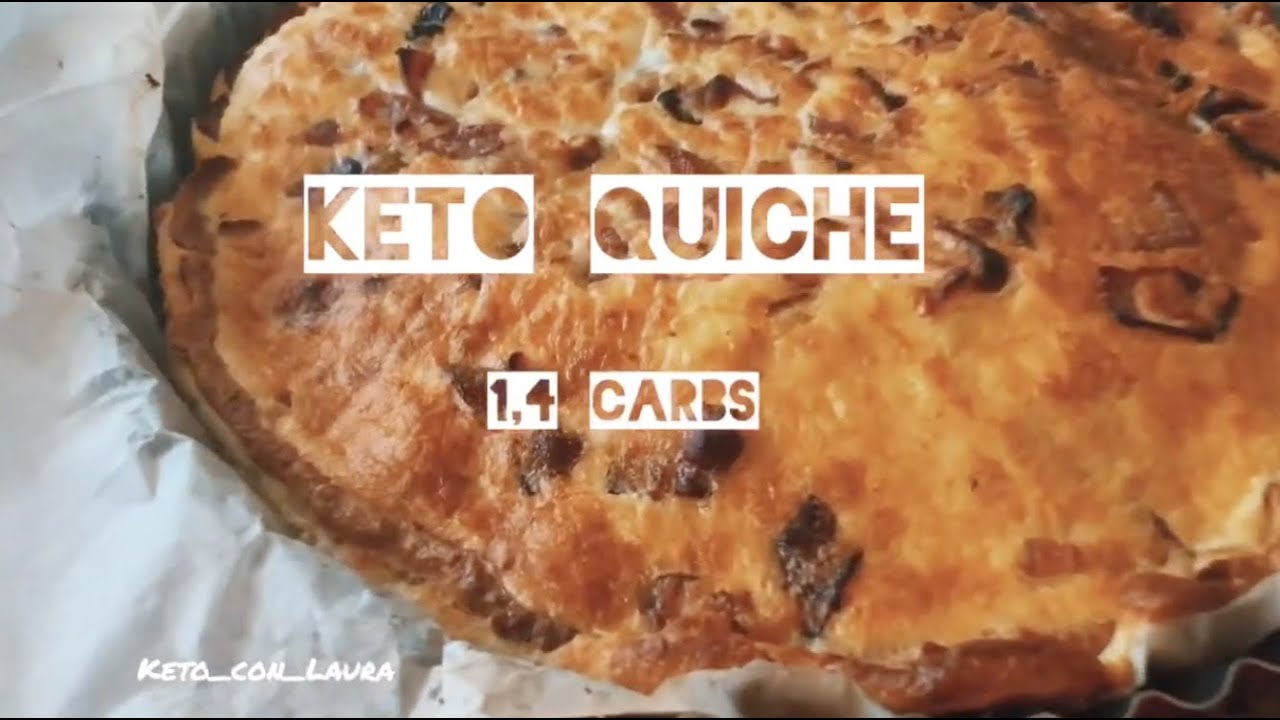 Keto QUICHE (1,4 carbs)