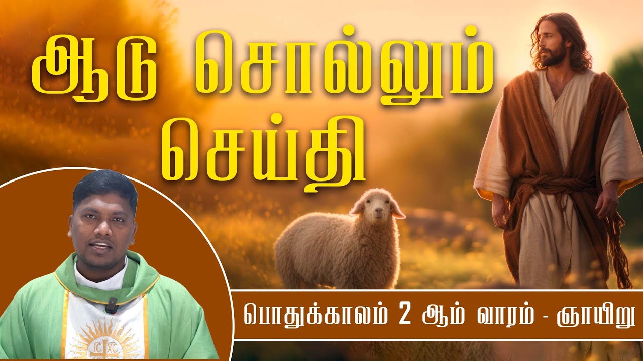 ஆடு சொல்லும் செய்தி | ஞாயிறு சிறப்பு மறையுரை | 18.01.2026 | Fr. AVE. Britto