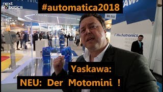 NEU: Der Yaskawa MotoMini - Automatica 2018 LIVE