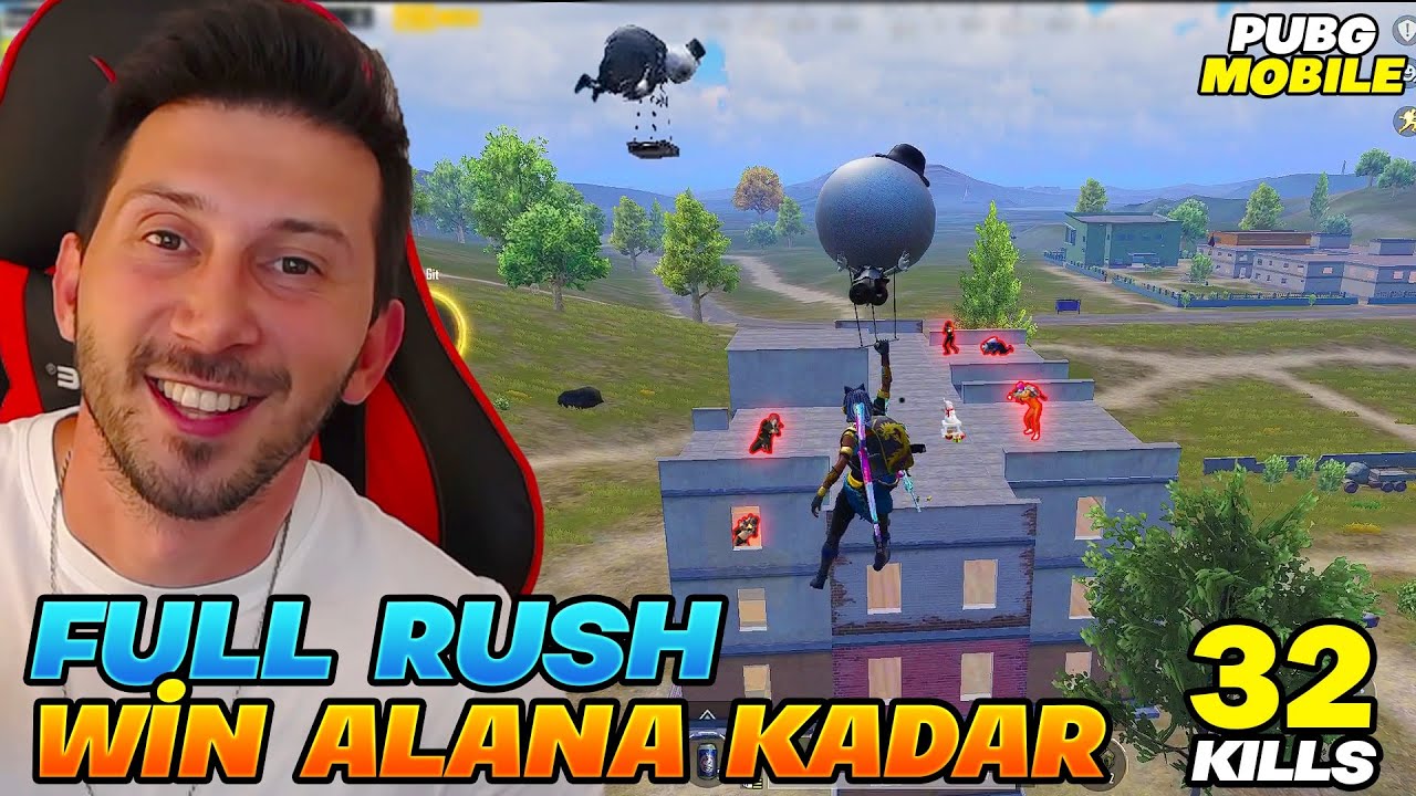 WiN ALANA KADAR FULL RUSH 🔥 SOLO VS SQUAD Pubg Mobile Gameplay One Man ...