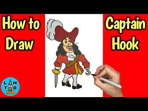 how to draw a hook