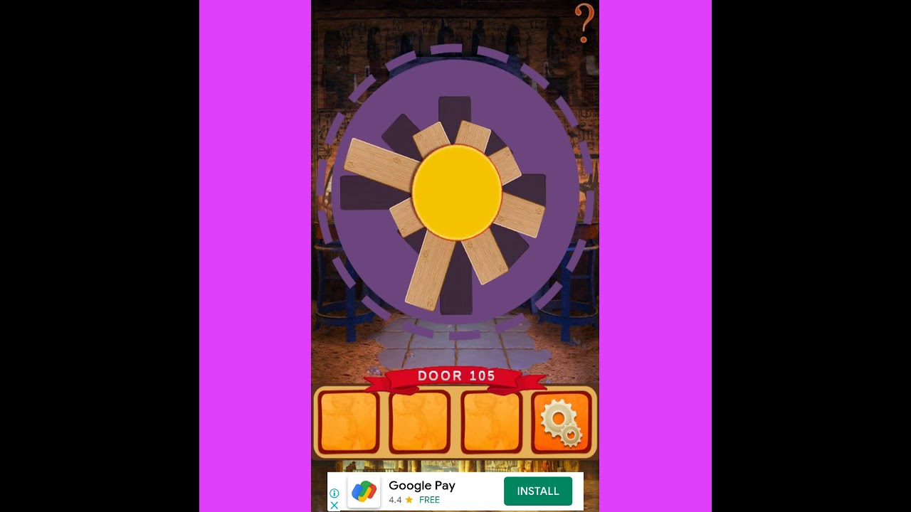 100 Doors World of History Level 105 - Walkthrough