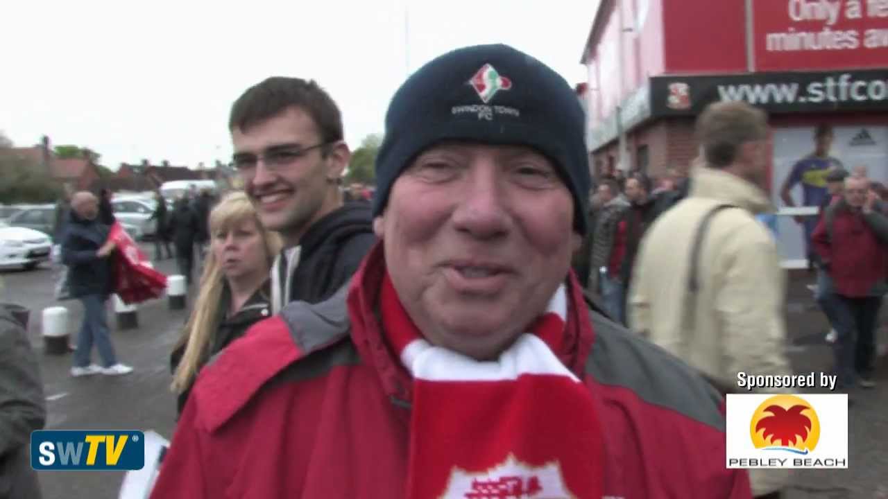 Swindon Town 5 - 0 Port Vale. Fans' Post-match Reaction (28 April 2012) PROMOTION SPECIAL - YouTube