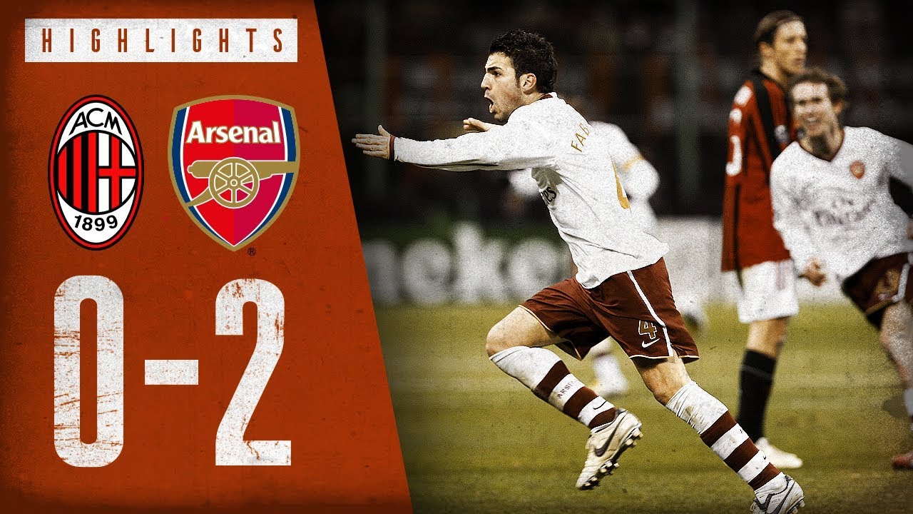 Download Fabregas from 30 yards! | AC Milan 0-2 Arsenal | March 4, 2008 | Arsenal Classics