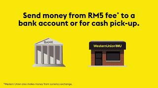 Send money from Western Union agent locations in Malaysia