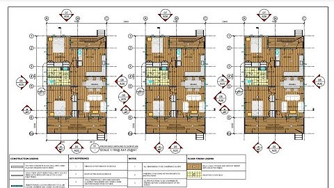 How to draw a floor plan using AutoCAD software Part 1