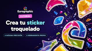 Eurocorte: crea tu sticker troquelado online — Tutorial paso a paso | Eurographic screenshot 5