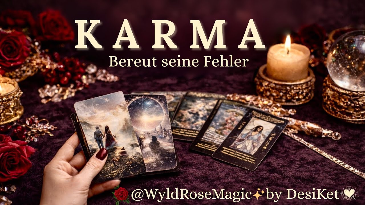 KARMA: Ihm gehts schlecht... Bereut seine Fehler sehr! Hat er noch eine Chance bei Dir? 🥀