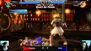 Soul Calibur V DKT FT5 : Kayane (Leixia) VS Dina (Pyrrha)