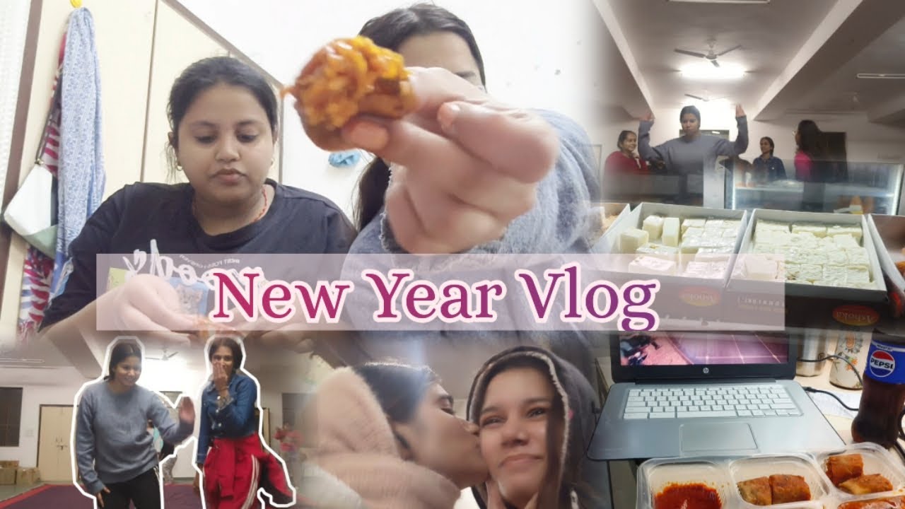 New Year Celebration Vlog | A Memorable Celebration at the Hostel - YouTube