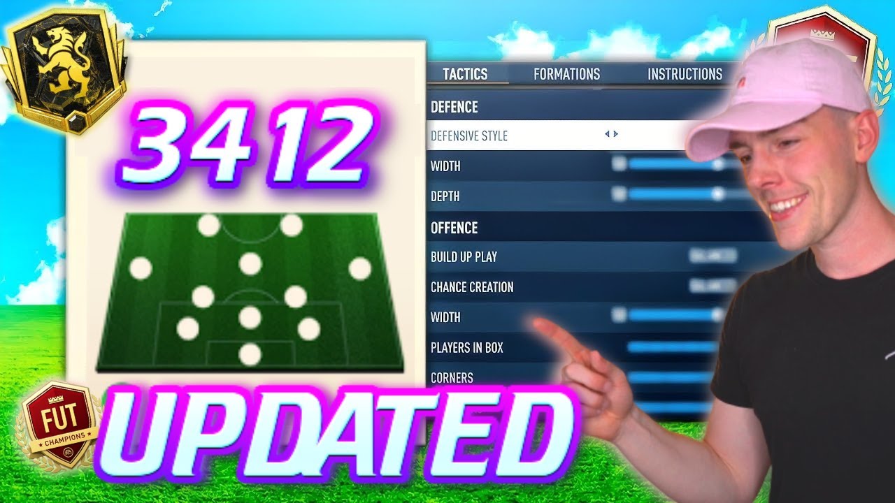 BEST 3412 CUSTOM TACTICS (POST PATCH) FIFA 23 ULTIMATE TEAM