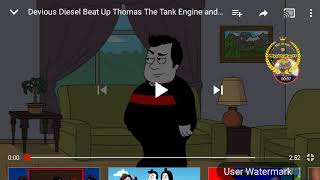 Devious Diesel Beats Up Thomas The Tank Engiunded