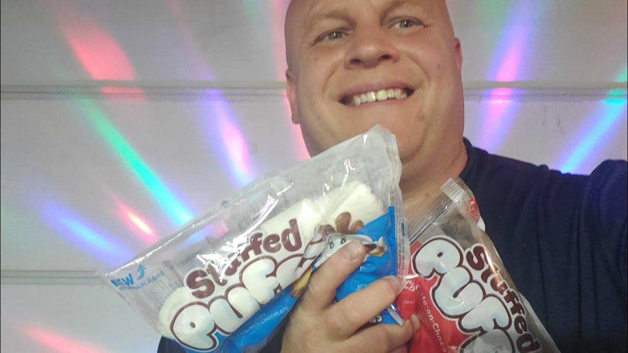 Stuffed Puffs Marshmallows Taste Test Review YouTube