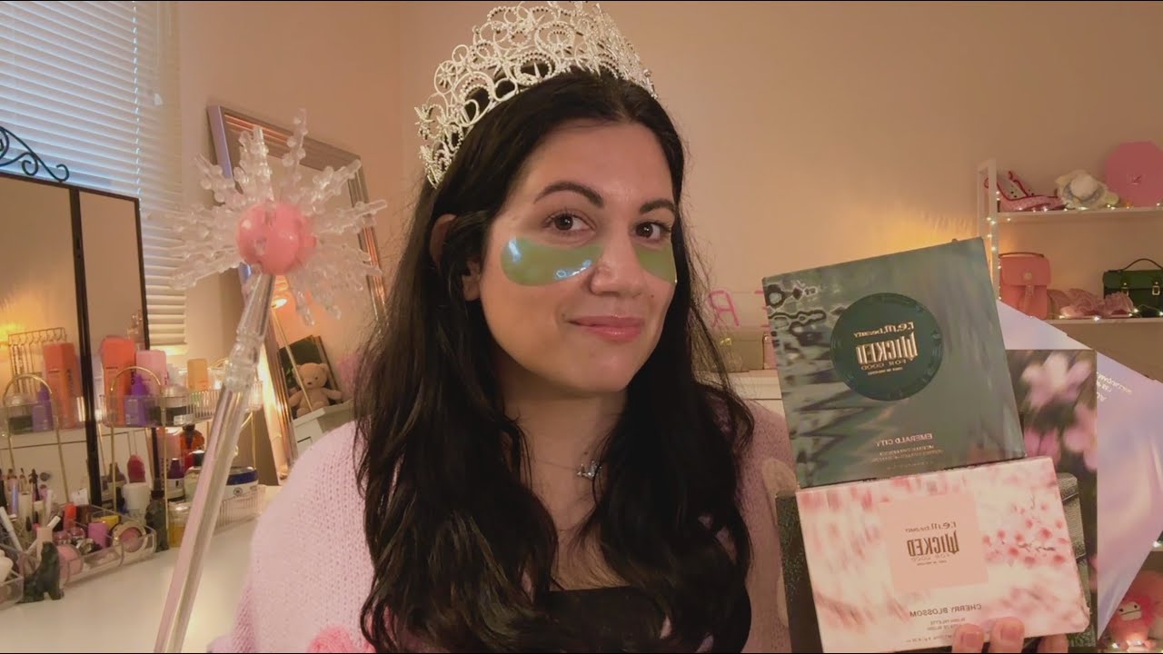 ASMR 🌸🫧 Wicked For Good x r.e.m. Beauty Unboxing