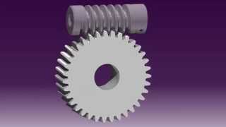 CATIA WORM GEAR RENDER