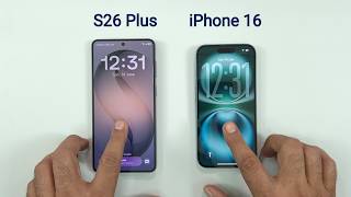 Samsung S26 Plus vs iPhone 16 - Speed Test