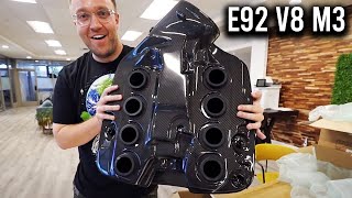 Eventuri carbon fiber plenum unboxing + intake for my E92 M3