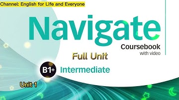 Navigate B1+ Intermediate Full Unit