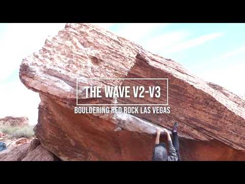 Beta Video for climb The Wave v3, Red Rock