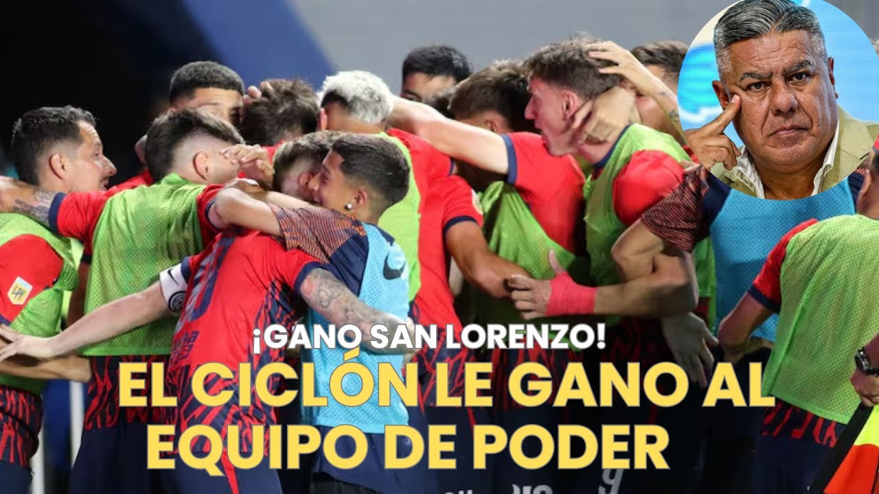 ️ GANÓ San Lorenzo | El ciclón le ganó al equipo del PODER ⚔️ ...