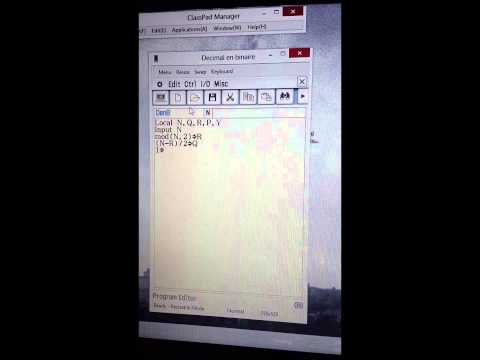 Algorithme de conversion décimal en binaire