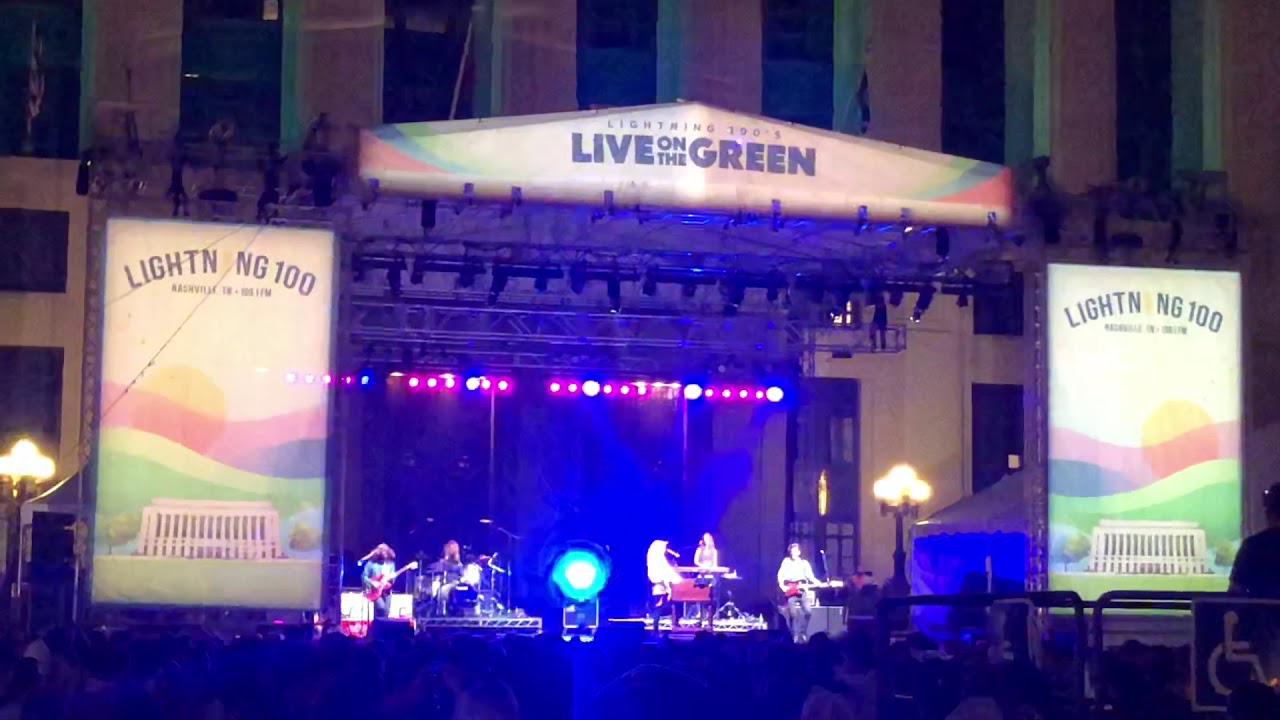 Grace Potter Apologies Live on the Green Nashville 8/31/19 YouTube