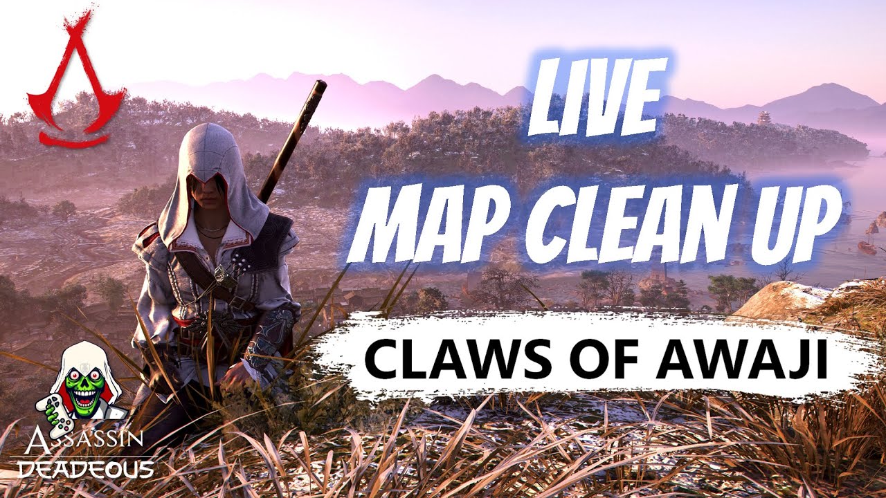 Assassin’s Creed Shadows Claws of Awaji Clean up Expert Mode  Live!