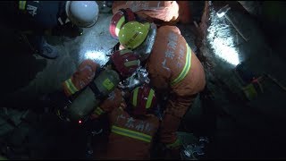 Two Workers Rescued after Fainting in 15m Deep Sewage Pipe