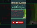 Multiple Linear Regression in ML Explained in 60 Seconds 📊 | Full video on youtube channel