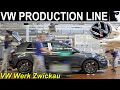 VOLKSWAGEN PRODUKTION ZWICKAU | Assembly Line Production Plant Footage