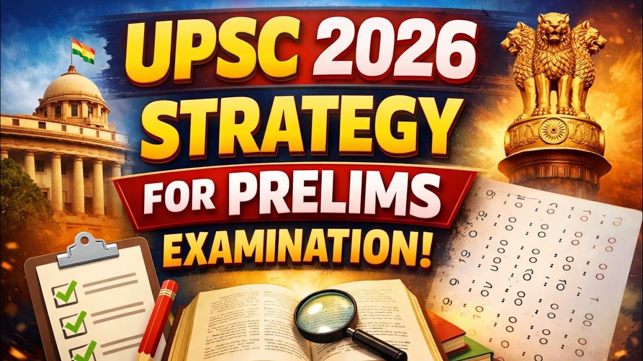 UPSC 2026 strategy for the prelims examination #upsc #ias # ...